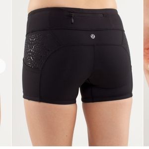 Lululemon Run Shorty Shorts
